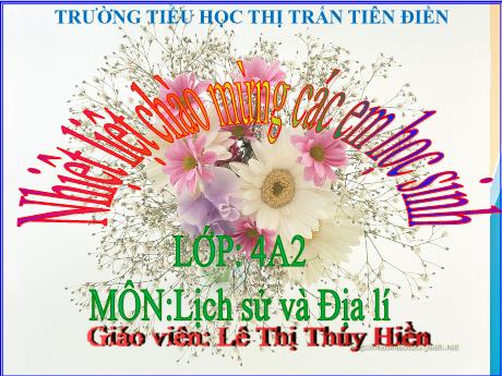 Bài giảng Khoa học 4 - Bài 2: Sự chuyển thể của nước và vòng tuần hoàn của nước trong tự nhiên (Tiết 2) - Lê Thị Thúy Hiền