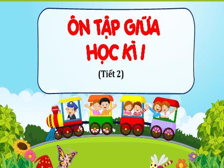 Bài giảng Tiếng Việt 4 - Ôn tập giữa học kì I (Tiết 2) - Võ Thị Hồng Gấm