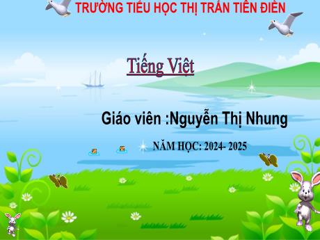 Bài giảng Tiếng Việt 4 (Tập đọc) - Bài 6: Nghệ sĩ trống - Năm học 2024-2025 - Nguyễn Thị Nhung