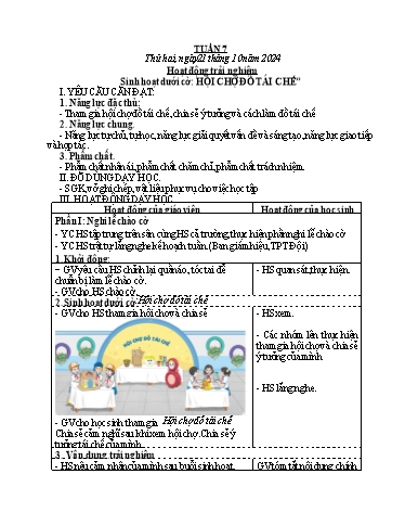 Kế hoạch bài dạy Lớp 4 - Tuần 7 - Năm học 2024-2025 - Võ Thị Hồng Hạnh